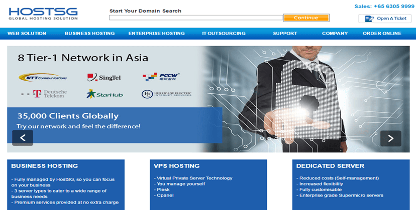 HostSG- Best Web Hosting Service Providers In Singapore