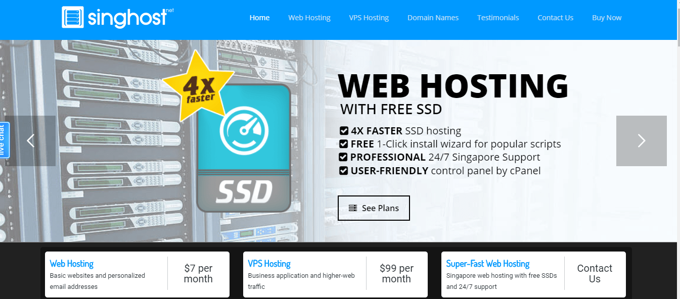 singhost- Best Web Hosting Service Providers In Singapore