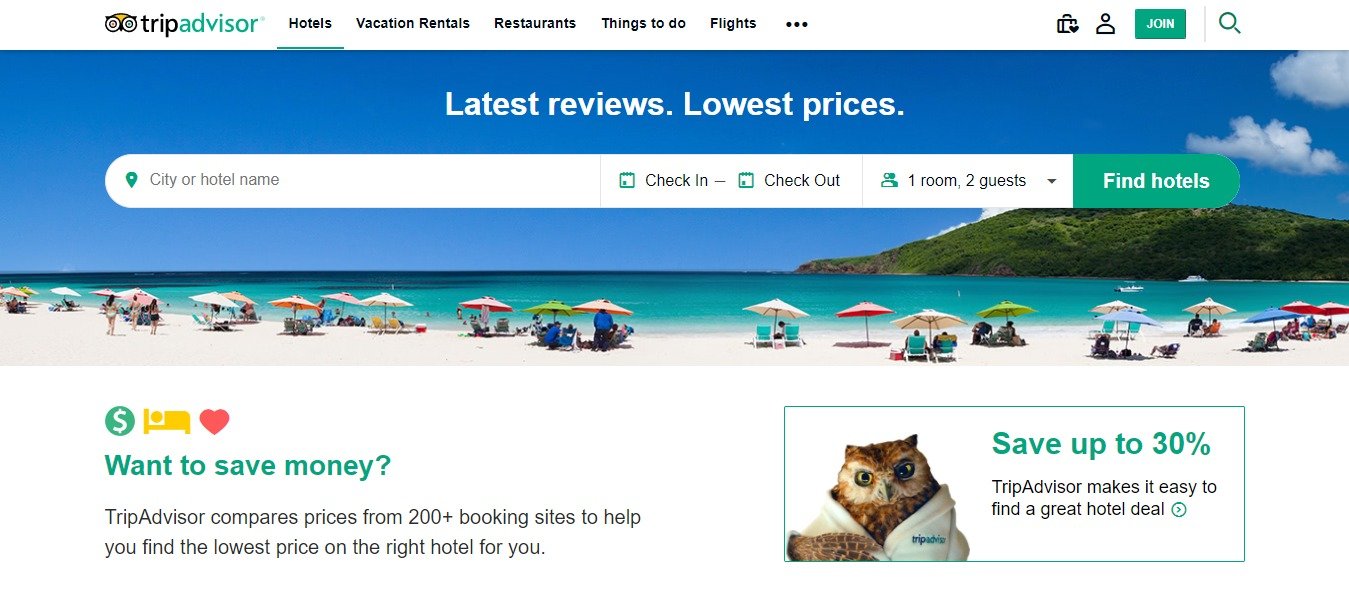 TripAdvisor Coupon Codes & Offers For Get 30 Off