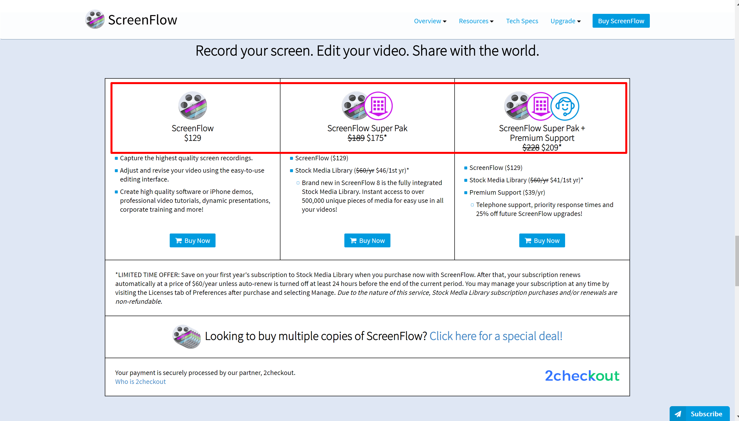 screenflow for mac discounts