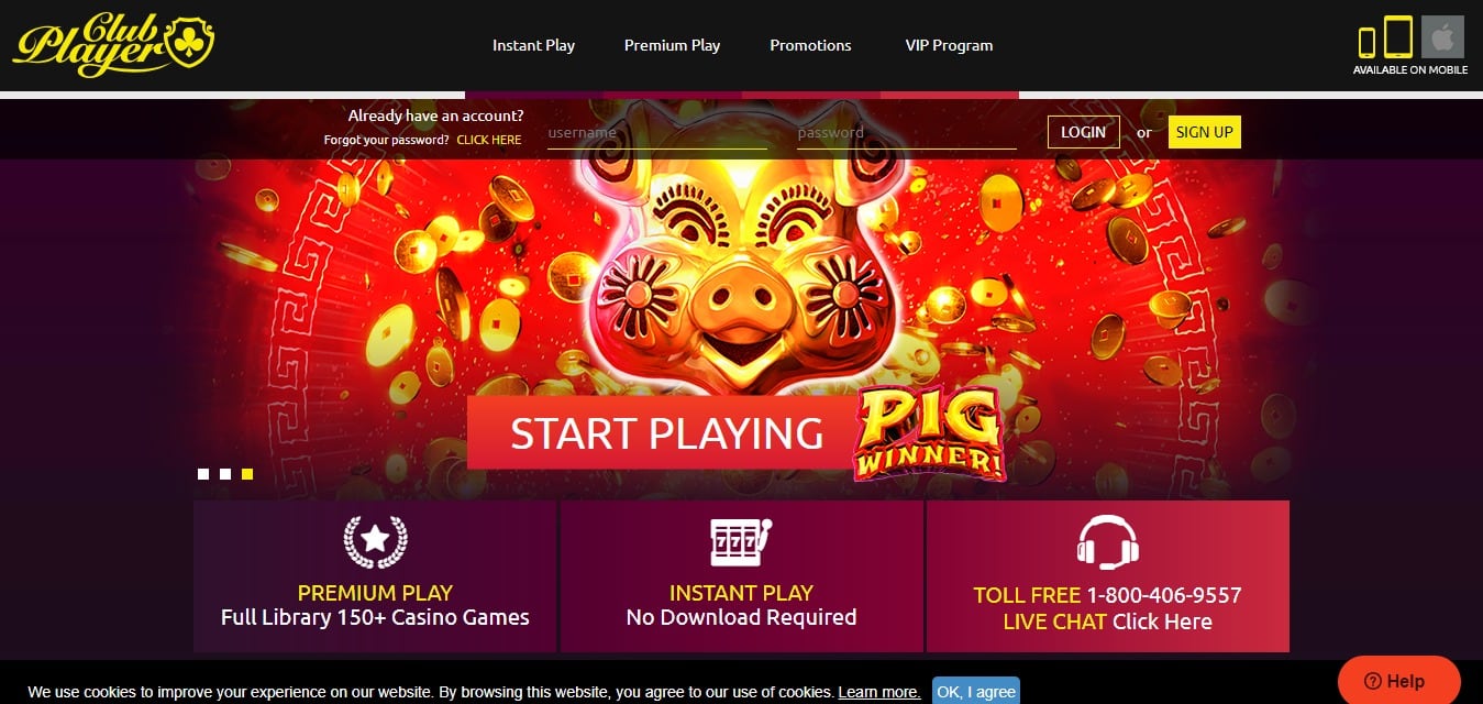 Club Player Casino Promo Codes