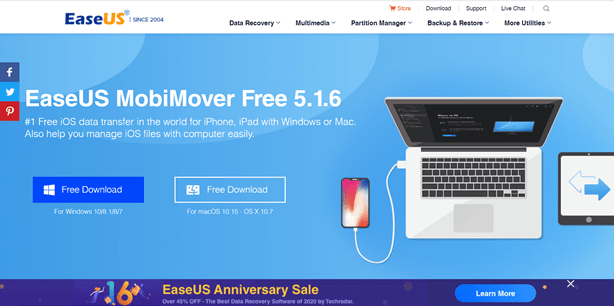 free instal MobiMover Technician 6.0.1.21509 / Pro 5.1.6.10252