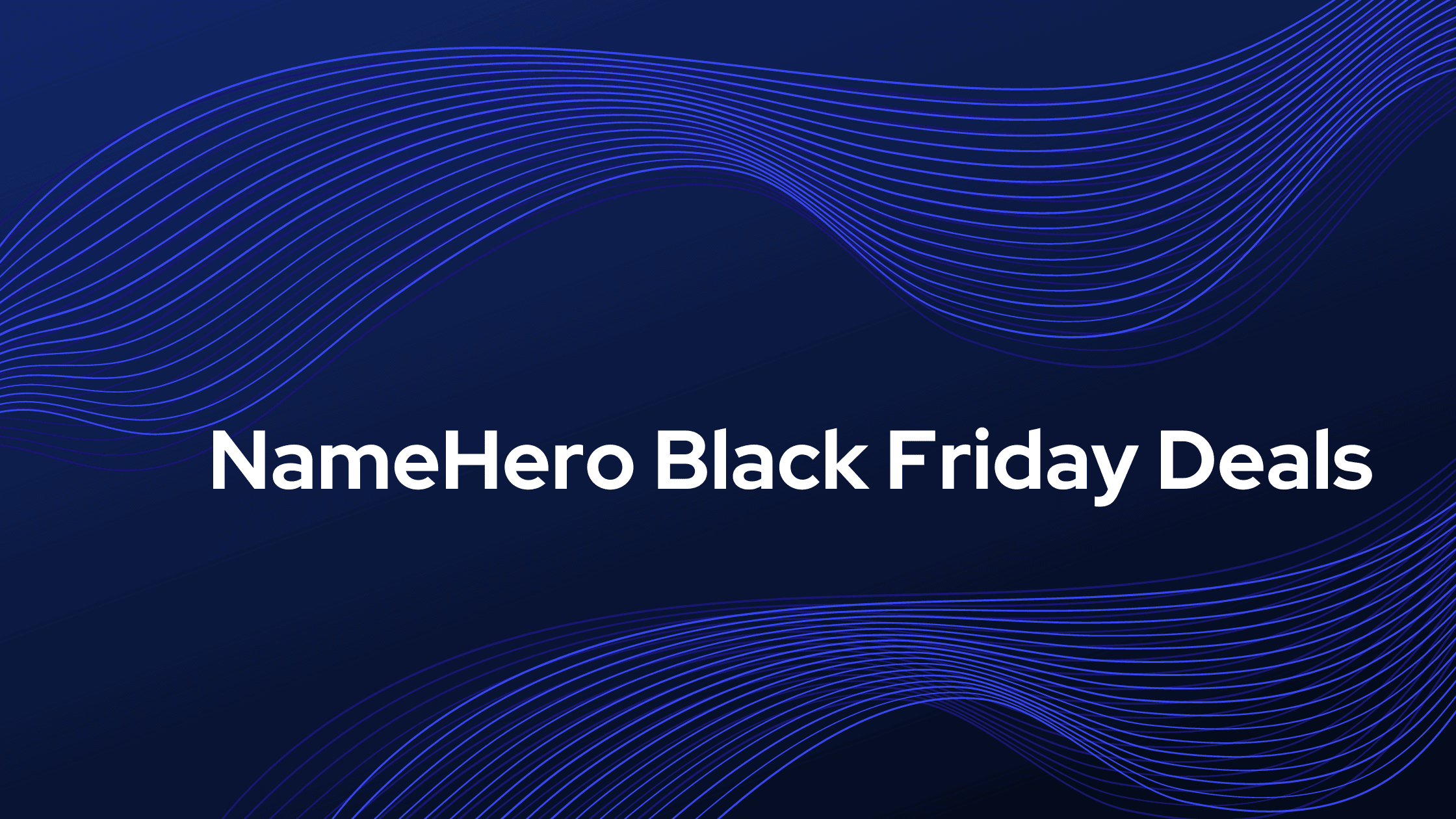 namehero black friday deals