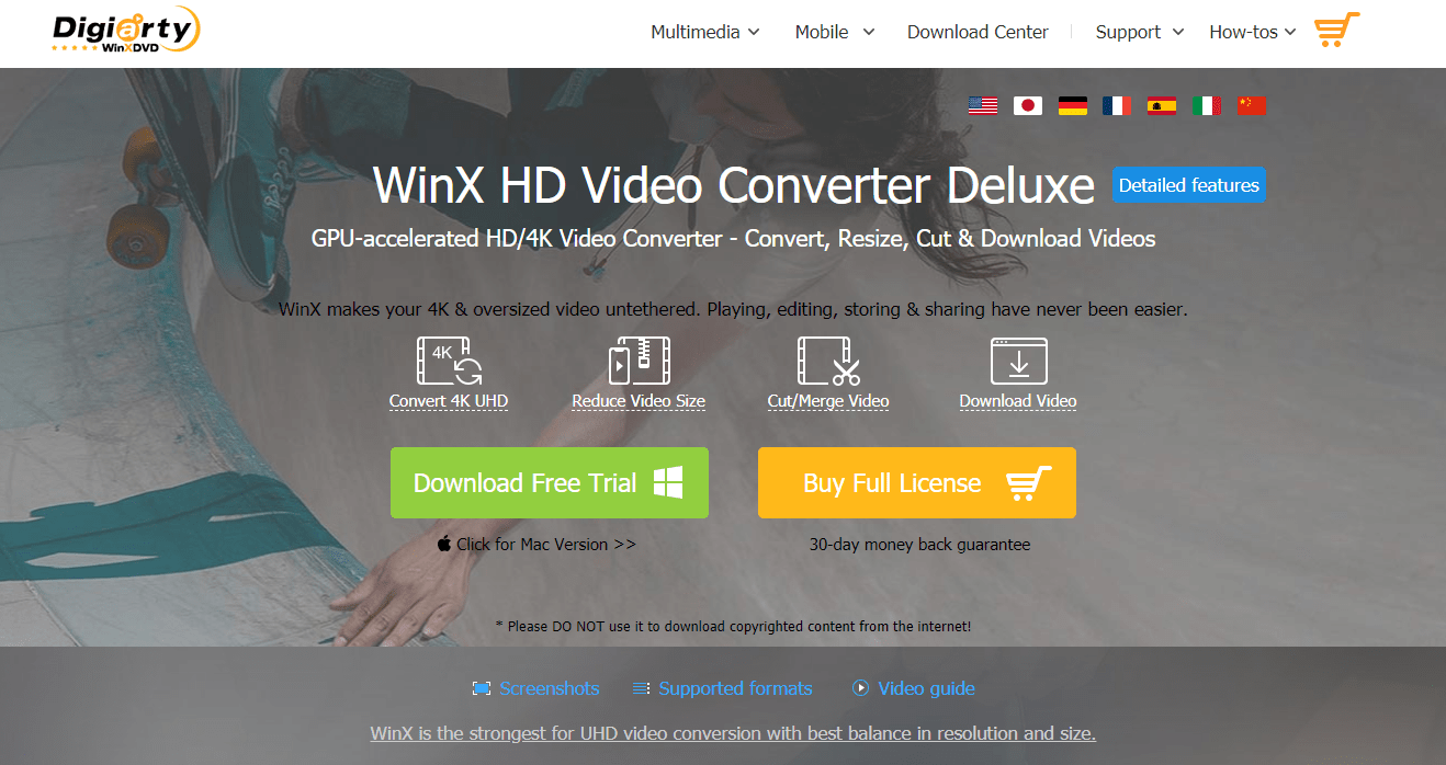 winx hd video converter deluxe vs videoproc