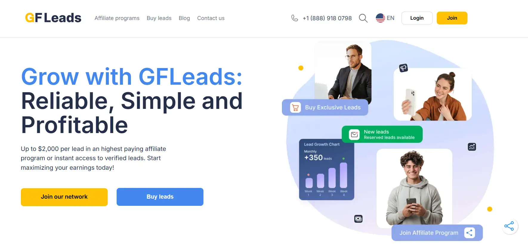 GFLeads Affiliate Program