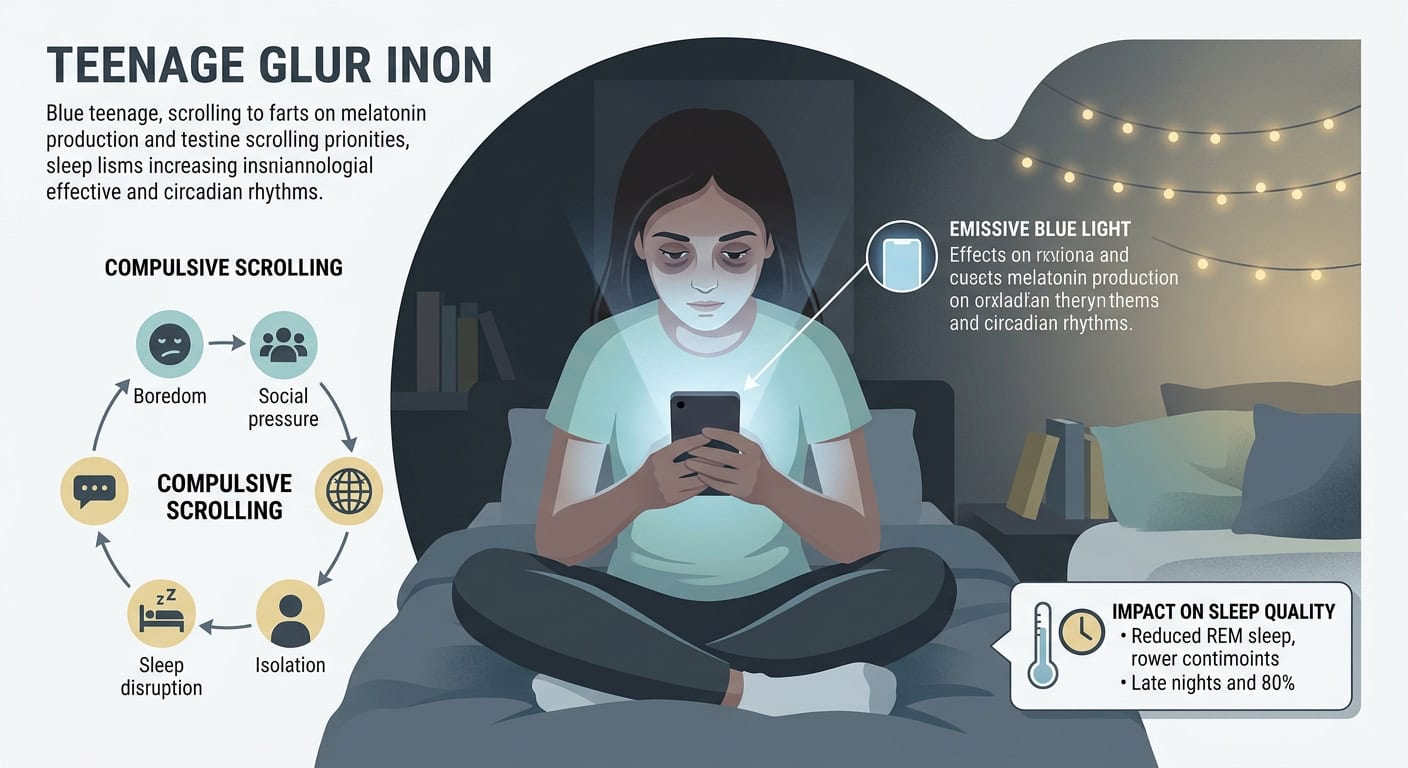 Social Media Addiction Among Teens and Children