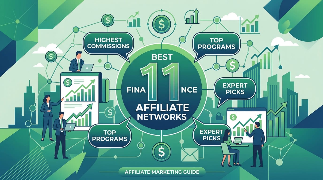 11 Best Finance Affiliate Networks 2026: Highest Commissions, Top Programs & Expert Picks