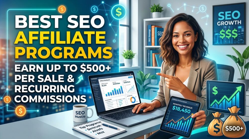 Best SEO Affiliate Programs 2026: Earn Up to $500+ Per Sale & Recurring Commissions