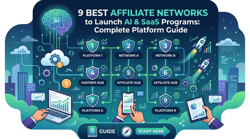 9 Best Affiliate Networks to Launch AI and SaaS Programs