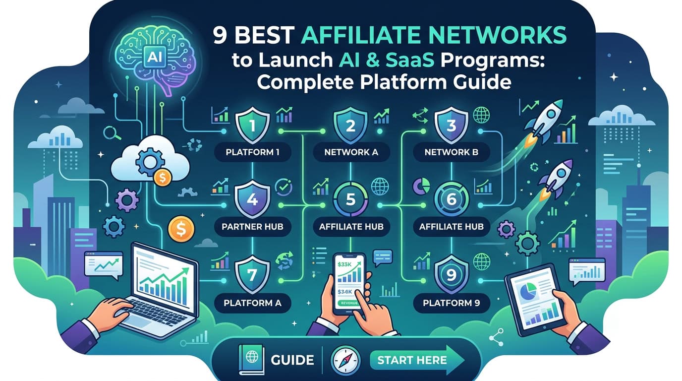 9 Best Affiliate Networks to Launch AI and SaaS Programs