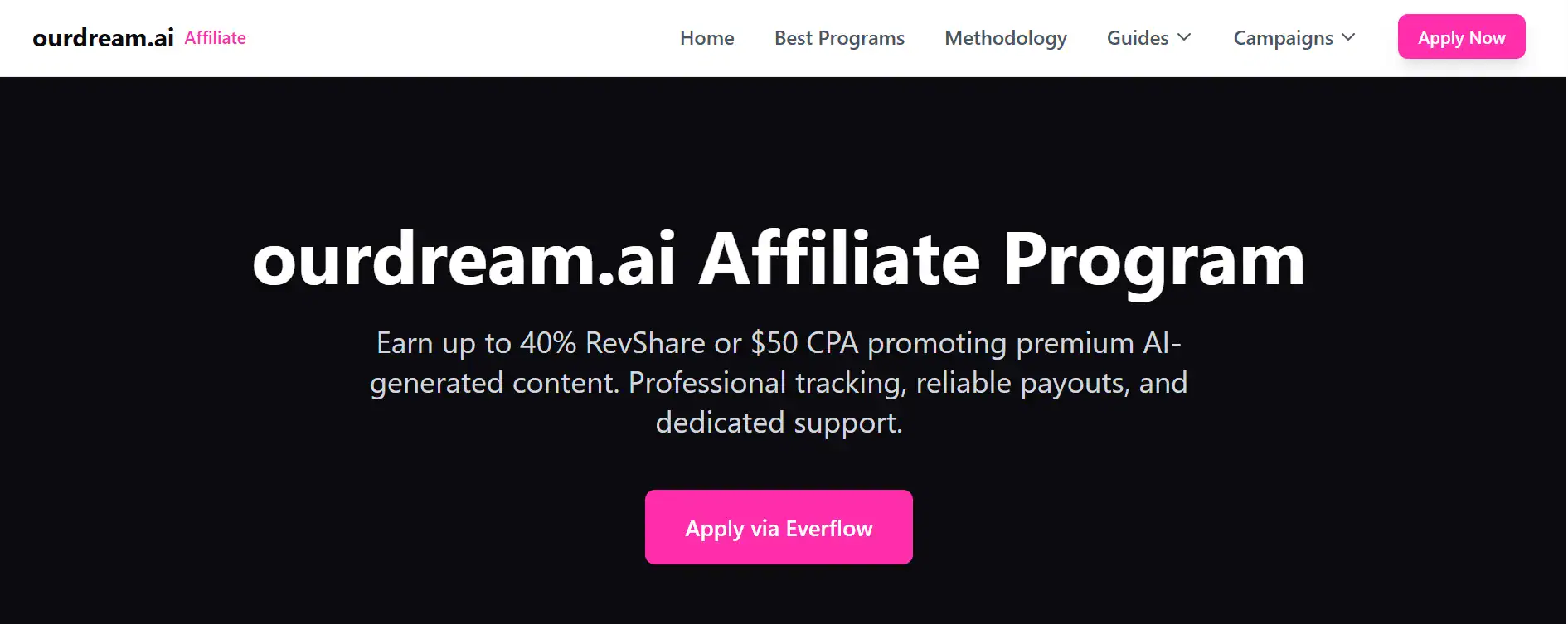our dream ai affiliate