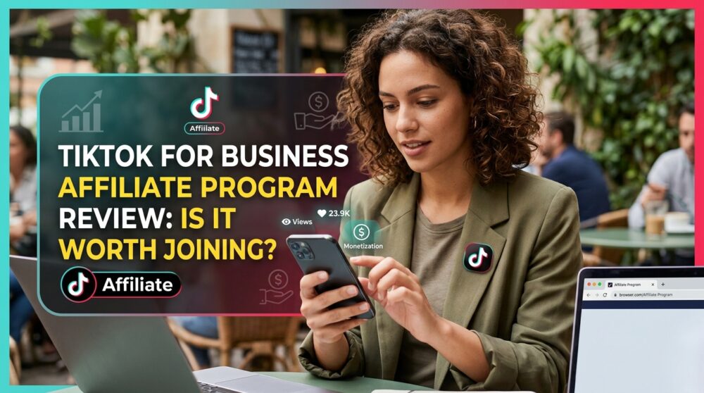 TikTok For Business Affiliate Program Review