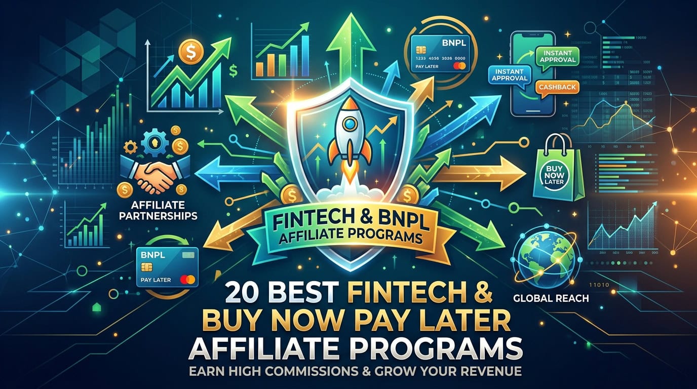 20 Best Fintech & Buy Now Pay Later Affiliate Programs