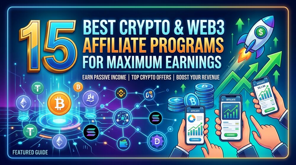 15 Best Crypto & Web3 Affiliate Programs (2026)