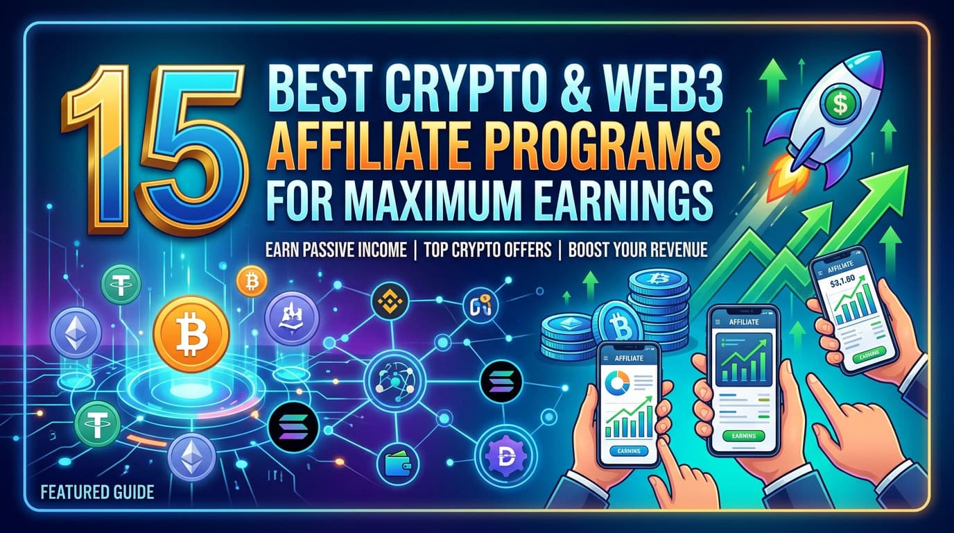 15 Best Crypto & Web3 Affiliate Programs (2026)