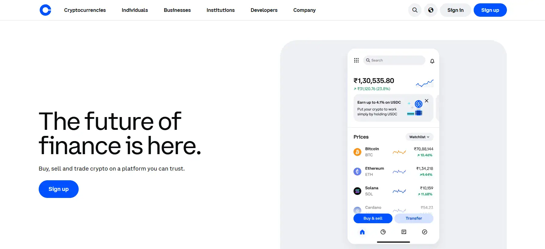 CoinBase Affiliate Program