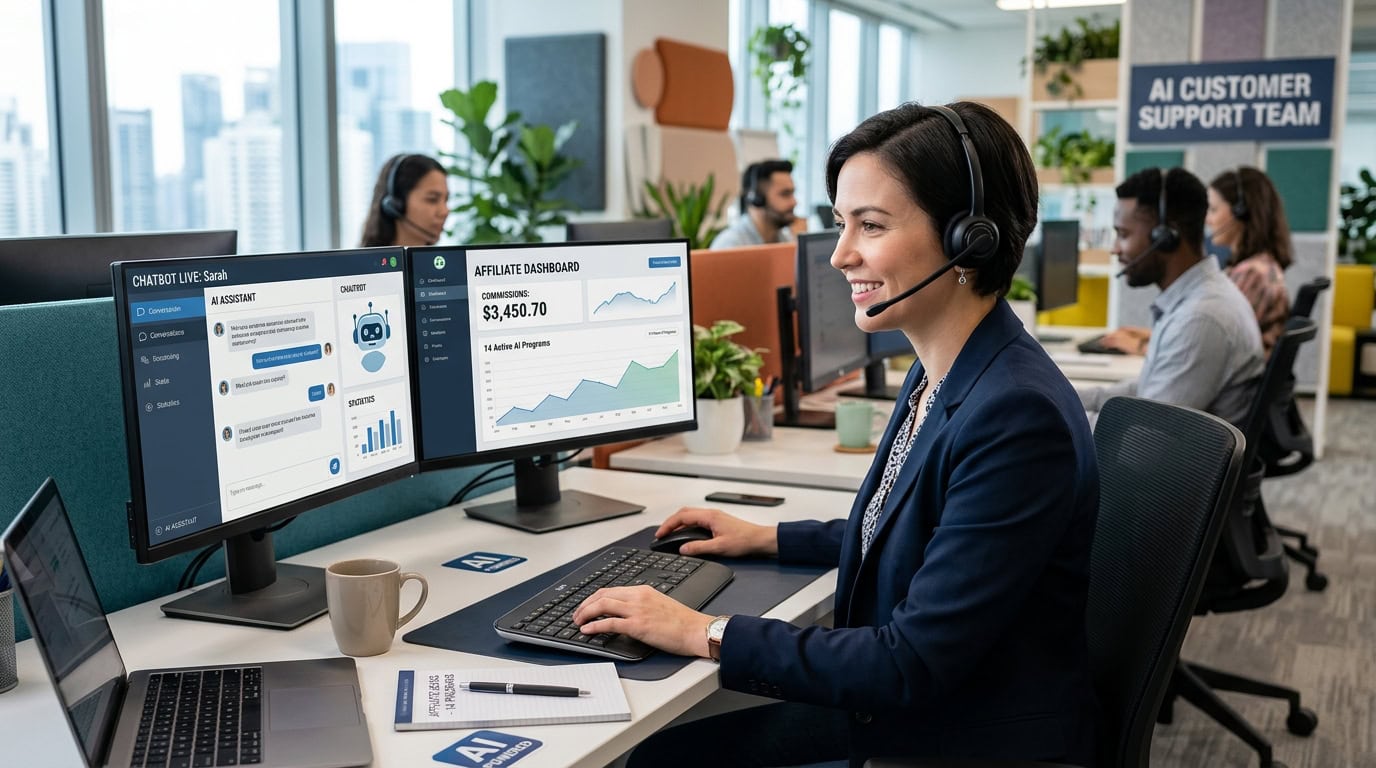 Best AI Customer Service & Chatbot Affiliate Programs