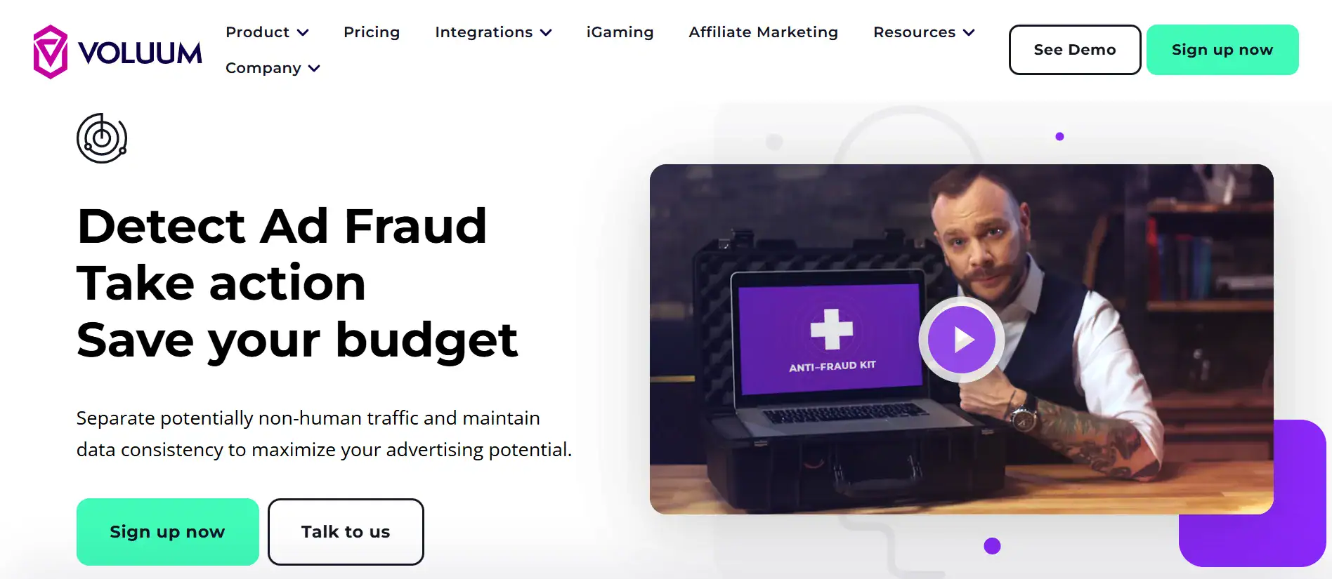 Voluum Anti Fraud Kit
