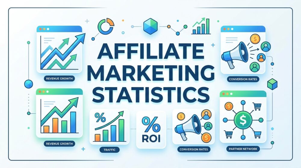 Affiliate Marketing Statistics: Market Size, Commission Rates, and Platform Performance