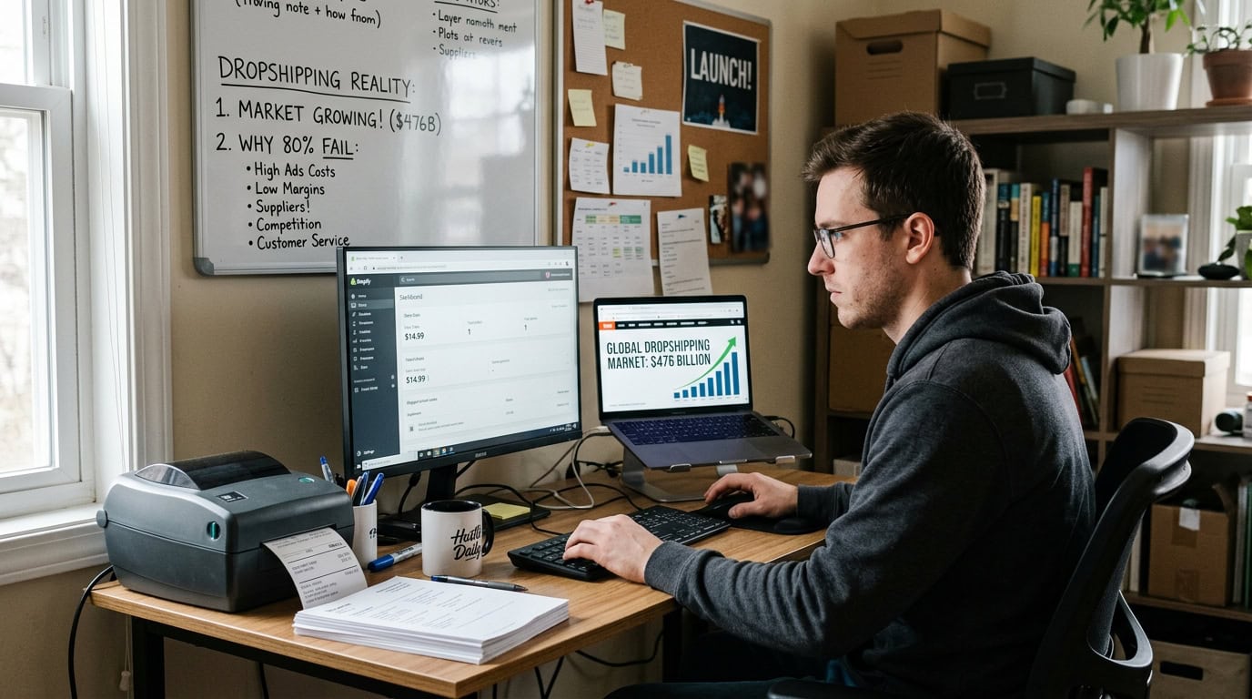 Dropshipping Hit 6 Billion — Here Is Why 80% of Stores Still Fail