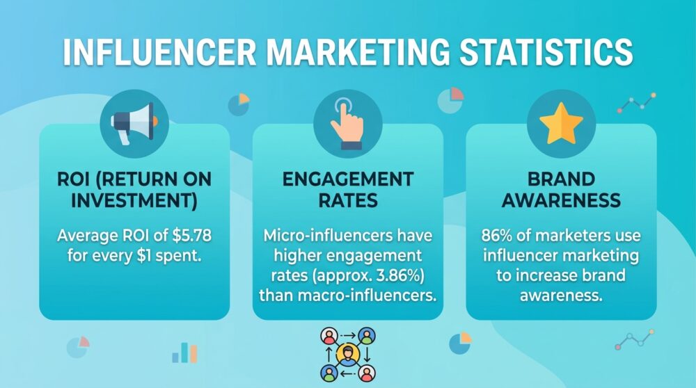 Influencer Marketing Statistics: ROI, Micro vs Macro, and the Shift to Performance Pay
