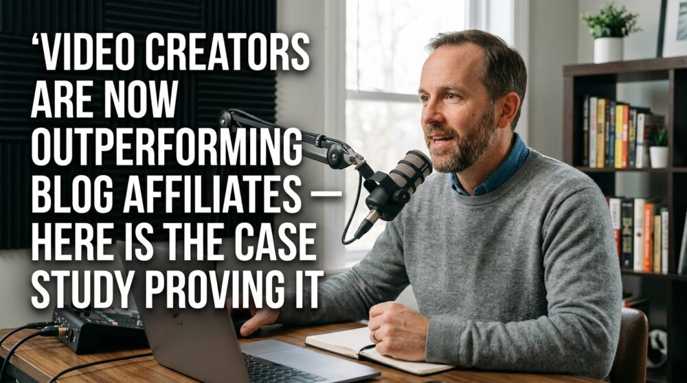 Video Creators Are Now Outperforming Blog Affiliates — Here Is the Case Study Proving It