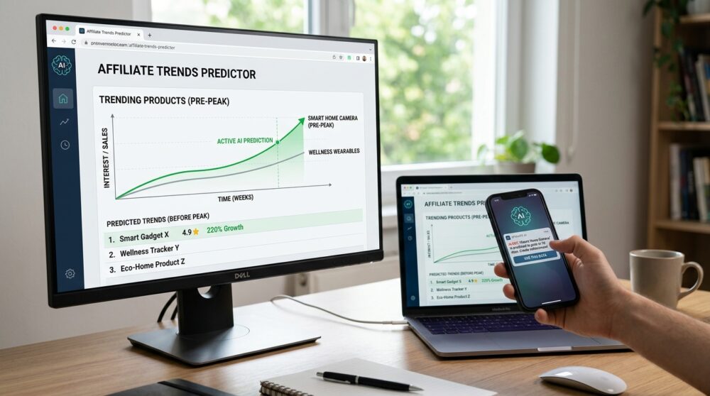 AI Is Now Predicting Trending Affiliate Products Before They Peak — Here Is How to Use It