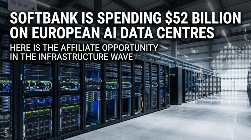 SoftBank Is Spending $52 Billion on European AI Data Centres — Here Is the Affiliate Opportunity in the Infrastructure Wave